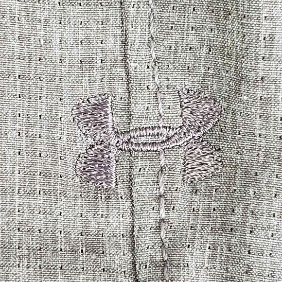 Under Armour UA Golf Pants Mens Size 40x32 Gray Loose Flat Front Chino - Picture 5 of 9